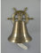 gr Maritime Schiffsglocke Messing brüniert Steuerrad Schiff Haus Klingel Glocke Deko