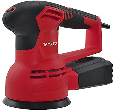 Levigatrice Rotorbital Yamato 450 Watt/Base in alluminio di Ø 125 mm. / 6.000-12.000 R.P.M. Con velocità variabile