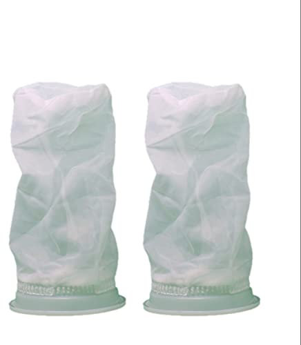 RANRAO 2 unids IBC filtro IBC tanque accesorios 200mm nylon filtro con red filtro arcilla barril para IBC tanque de agua de lluvia