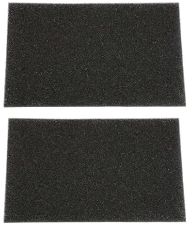 eMagTech 2 Pièces Éponge de Filtration d'aquarium Filtre Éponge en Mousse 260x160x10mm Filtres Éponge Remplacements Filtres à Tapis Éponge pour Réservoir d'eau Douce Saumure Aquarium