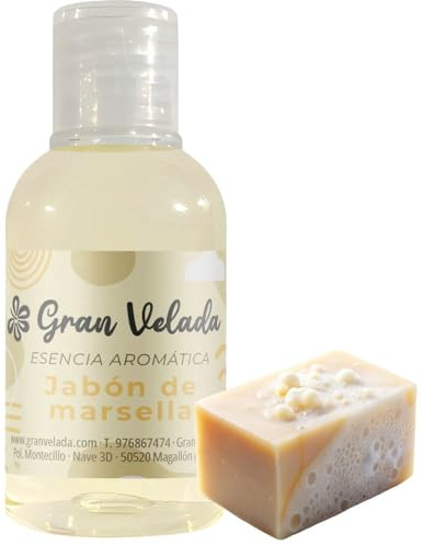 Esencia Aromática Jabón de Marsella | Aroma Empolvado y Floral | Notas Cítricas | Para Perfumes, Jabones, Velas | Concentrada y Versátil Disponible