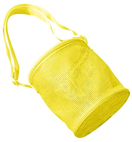 Generico Sacca Rete Giochi Sabbia | Borsa Sabbia Bambini Giocattoli Mare - Borsa a Spalla Regolabile Accessori Viaggio Vacanza per Nuoto Crociera Picnic Parco Ruscello