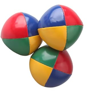 KTUXZCI Professionelles Jonglierball Akrobatik Wurfball Set zur Förderung der Jonglierfähigkeiten und zum spielerischen Üben für Kinder – Jonglierball