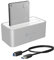 Icy Box IB-111StU3-Wh USB 3.0 Aluminium Docking Station for 2.5 inch or 3.5 inch SATA HDD