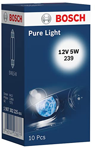 Bosch Automotive Glühlampe für Kennzeichenleuchte, 1 987 302 225