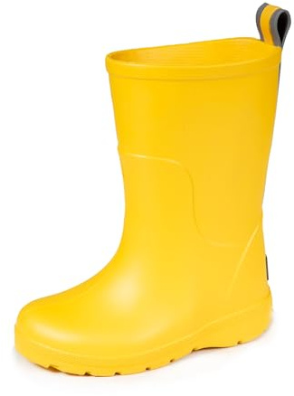 Isotoner Botas de Agua niño Mixto cómodas, duraderas y antibacterianas - Talla Mediana - Suela con tecnología everywear™