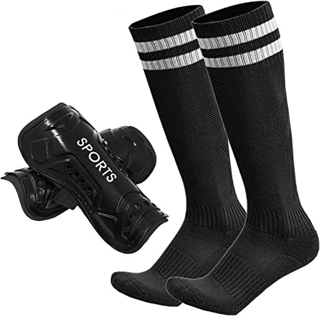 AITUSI Soccer Shin Guards with Socks for Kids Youth
