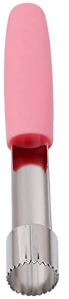 OAIEU Apple Corer and Pitter Stainless Steel Multi-Function Kitchen Fruit Pear Cherry Jujube Core Remover(Pink)