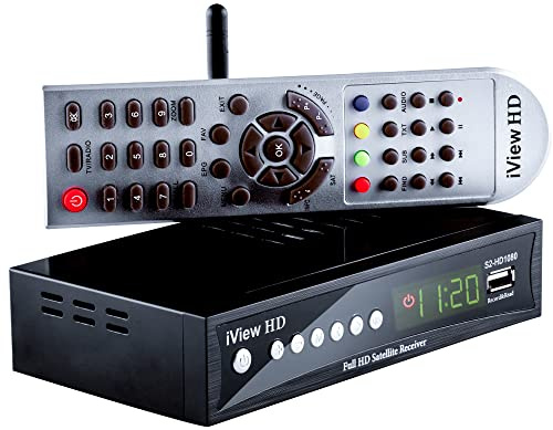 NEW FULL HD Satellite TV Receiver, Built in Wi-Fi & USB Program Recorder Compatible for SKY, FREESAT, Virgin Dishes. (Not for SKY Q)