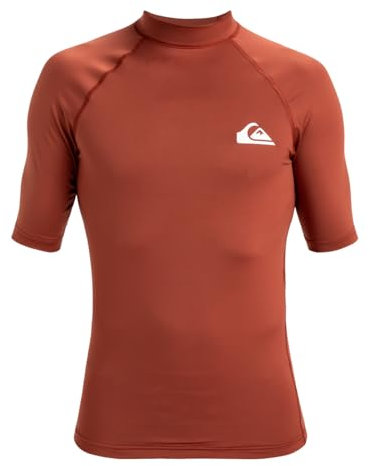 Quiksilver - Upf50 Ss S/SL Surf Tee für Männer - Henna - M