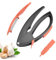 EIHI presse ail ecrase ail hachoir ail presse ail manuel ail coupe ail Comprend un couteau d'office Garlic Crusher Facile à Presser Facile à Nettoyer et Durable