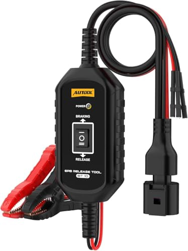 AUTOOL BT10 EPB-broms-nödupplåsningsverktyg, tvåkanals broms- och backkontroll för att lossa och återställa den elektroniska parkeringsbromsen, parkeringsbromsverktyg för bilar