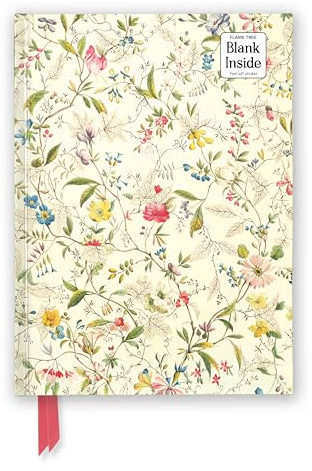 William Kilburn: Wild Flowers (Foiled Blank Journal) (Flame Tree Blank Notebooks)