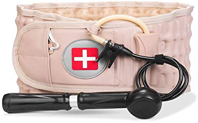 IJNBHU Lordosenstützgürtel für Frauen und Männer, Dekompressionsgürtel, Wirbelsäulen-Dekompressions-Rückengürtel und Lendenwirbelstütze für die Lendenwirbelsäule