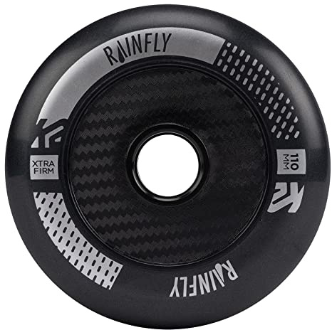 K2 Skate RAINFLY 110MM - 4 PACK Unisex – Erwachsenen Inline Skate Rollen — black — 30G3081
