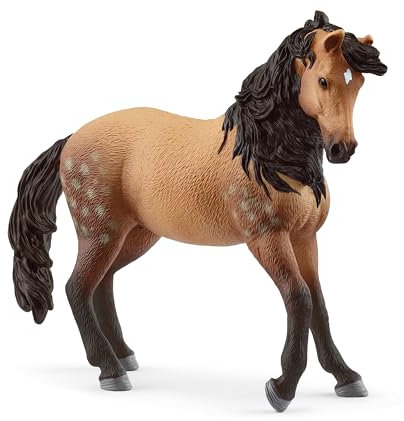 Schleich Horse Club | Yegua andaluza 14894 | Figura de Caballo Realista con Melena Larga | Figura de Juego, colección & decoración | Juguete Caballo Desde 5 años | Idea Regalo niños | 4 x 13 x 11 cm
