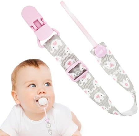 Clip porta ciuccio per bambini, clip per ciuccio | Porta e guinzaglio