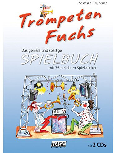 Trompeten Fuchs Spielbuch: Das geniale und spaßige Spielbuch mit 75 beliebten Spielstücken. Zum Umgang mit den CDs: Die Stücke liegen entweder in ... danach die Solo-Trompete selbst übernehmen.