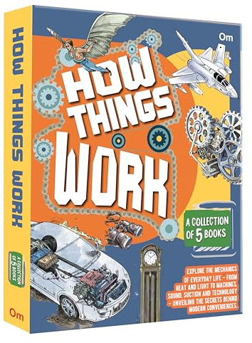How Things Work: Collection of 5 Books Boxset | Technology, Machines, Light, Sound and Computers and Heat and Temperature | Science, Technology, and ... Encyclopedia | Stem | Curiosity and discovery