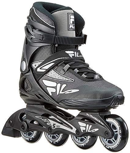 FILA SKATES 010619120 Legacy Comp Inline Skate Hombre Black/Grey Tamaño 45