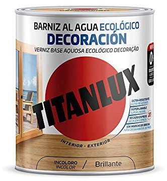 Titanlux – Vernice ad acqua, ecologica, brillante decorazione, Marrone
