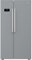 Hotpoint American Fridge Freezer - Silver - E Rated