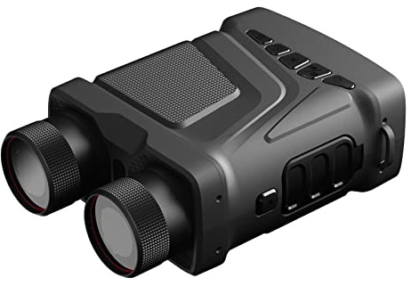 Thonlai Gafas de Visión Nocturna Dispositivo de Visión Nocturna por Infrarrojos Binoculares de Monocular de Digital Sensor CMOS Zoom 10X IP54 Imper