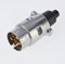 UNITEC Stecker 7-polig, Metall, Schraubanschluss mit Zugentlastung, Belastbarkeit: 20 A bei 12 V, 1 Stück