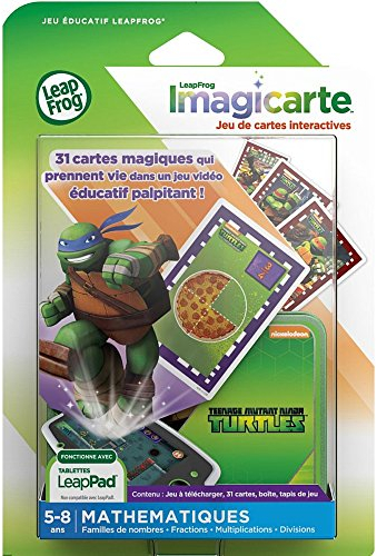 LeapFrog - 81581 - Jeu De Société - Leappad - Tortues Ninja - Réalité Augmentée