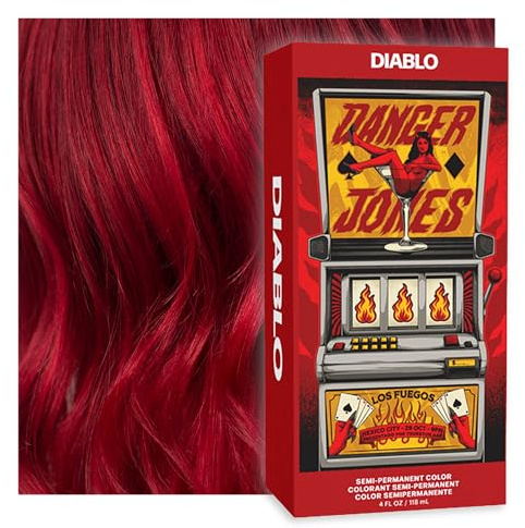 Danger Jones Semi-Permanent Hair Color (Diablo - Red)