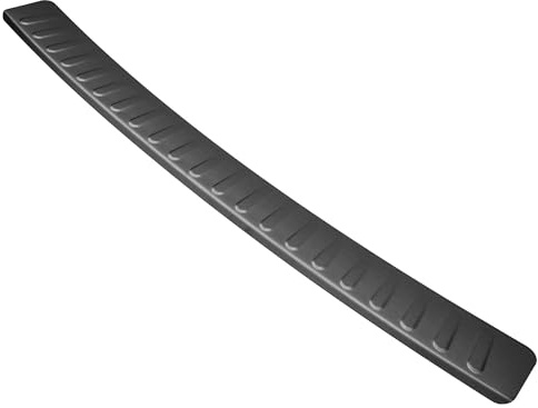 Aroba AR1115-BLM Edelstahl Anthrazit gebürstet Ladekantenschutz kompatibel mit Audi Q3 & RSQ3 BJ. 10.2011-6.2018 passgenau Abkantung Farbe Anthrazit