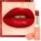 Oulac Rot Pflegender Lippenstift - Matte mit Satin Finish Lippenstifte, Cremige Textur, Feuchtigkeitsspendender Lippen, Langanhaltender Hochpigmentiert, Mit Shea Butter, Vegane, 4g, SG07 Body Heat