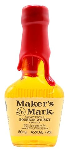 Maker's Mark - Kentucky Straight Bourbon - Whiskey 5cl 45% ABV Miniature