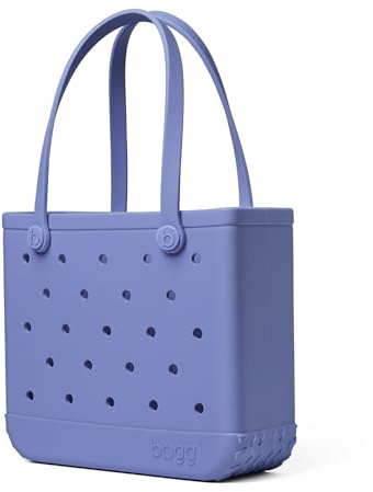 BOGG BAG Medium Tote – 15” x 12.5” x 5” – Durable, Washable, Tip-proof – Beach, Pool, Boat, Work, Sports (Pretty as a Periwinkle)