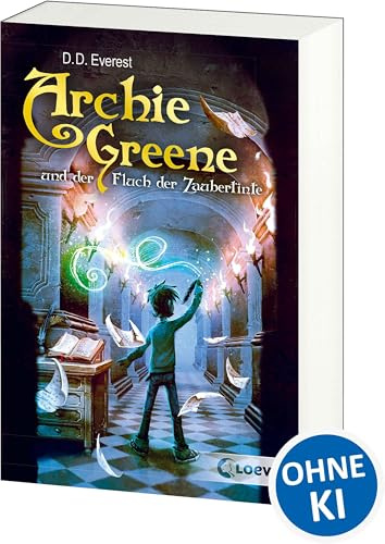 Archie Greene und der Fluch der Zaubertinte (Band 2): Fantasyroman für Jungen und Mädchen ab 11 Jahre