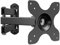 WALI Support Mural TV pour écrans 13 à 32 Pouces LED LCD, Support TV Inclinable et orientable, Support TV Mural avec VESA Max de 100x100mm Capacité Max de 15kg, Noir