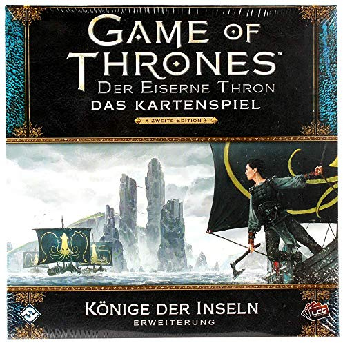Fantasy Flight Games GoT - Der Eiserne Thron Kartenspiel LCG - Könige der Inseln Erweiterung