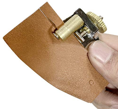 Leather Strip and Strap Cutter, Belt Cutter Tool Leathercraft Hand Cutting Accessories, Maximum Cutting Width: 12mm