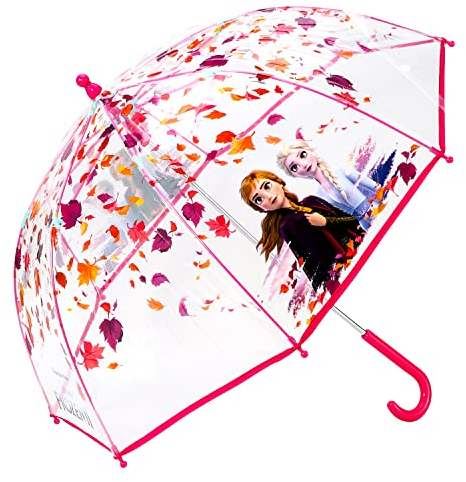 Templar Regenschirm, Motiv: Die Eiskönigin, für Kinder, Jungen, Mädchen, mit Sicherheitsöffnung