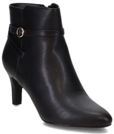 LifeStride Womens Guild Ankle Boot Black 9.5 M
