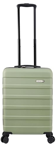 Cabin Max Valise à Main 55x35x25 cm, légère, Coque Rigide, Bagage à Main, avec 4 Roues, Serrure à 3 Chiffres (Bodo Grun, Air France, KLM), Bodo Grun, 55 x 35 x 25cm …