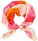 fashionchimp Bandana in feiner Stoffqualität mit Motiv-Druck, Nicki-Halstuch für Damen und Herren, Silk-Feeling, 70x70cm (Rot 1366)