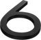 NUOBESTY House Address Number Sign Durable Metal Number Plaque for Home Address Mailboxes and Gardens