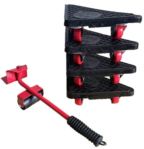 ANKROYU Ensemble de déplacement de Meubles Robuste, Chariot Rotatif à 360 degrés avec capacité de 1102 LB pour déplacer Un canapé, Un réfrigérateur, Un Appareil électroménager, Con