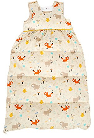 Tavolinchen - Sacco nanna in piuma per bambini, per tutto l'anno, 70 cm