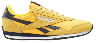 Reebok Zapatillas Deportivas clásicas AZ Unisex, Color Dorado y Azul Marino, Talla 42 EU, Collegiate Gold Vector Navy Chalk, 42 EU