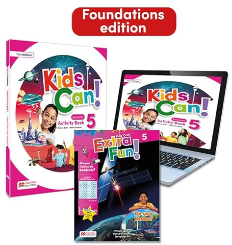 KIDS CAN! Foundations 5 Essential Activity Book & Extra Fun: con acceso a la versión digital