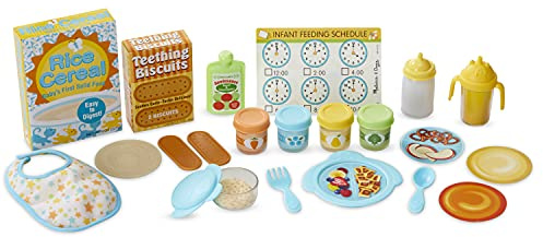 Melissa & Doug Mine to Love Mealtime Play Set