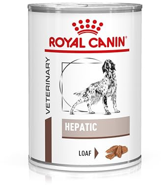 ROYAL CANIN Veterinary Hepatic Mousse | 12 x 420 g | Alleinfutter für Erwachsene Hunde | Kann bei Leberversagen helfen, die Leberfunktion zu erhalten.