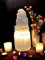 vingardium leviosa Pure Selenite Crystal Natural Light Mountain Tower Lamp Handmade Natural Energy Healing Clarity and Meditation Lamp Home Decoration TableLamp Mineral Christmas Occasion Gift (20cm)
